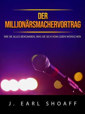 cover image of Der millionärsmachervortrag (Übersetzt)